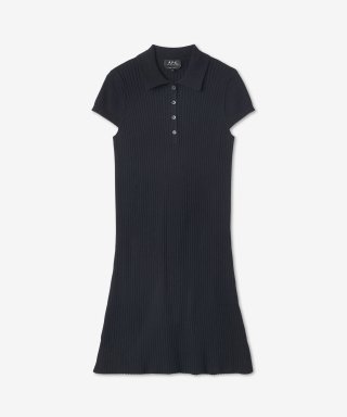아페쎄(A.P.C.) 여성 루나 니트 원피스 - 블랙 / COGAJF35005IAJ