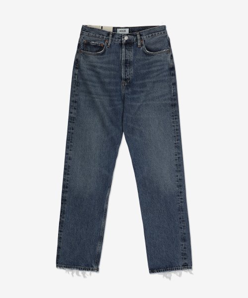 에이골디(agolde) 90S 핀치 스트레이트 데님 팬츠 - 블루 / A154F1141RNGE