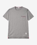 톰브라운(THOM BROWNE) 남성 패치 포켓 반소매 티셔츠 - 그레이 / MJS010A01454055