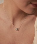 엑스피어(XPIER) Fatty heart silver925 Necklace