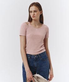 CUT-OUT T-SHIRT PINK_UDTS3B235P2