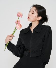 빅카라 숏 블루종 (블랙)