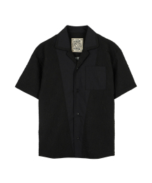 Geometry Wave Shirts - BLACK