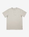 Utility Henly neck T-Shirts (Oatmeal)