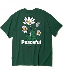 PEACEFUL DAISY BUNDLE GRAPHIC  티셔츠 - 그린