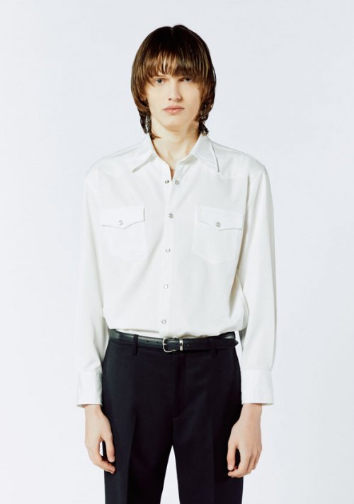 세비지(SAVAGE) Rayon Western Shirt - White - 사이즈 & 후기 | 무신사
