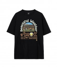 BEAUTIFUL WEATHER T-SHIRT BLACK