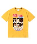 큐티에잇(QT8) LS Ace Team Tee (Yellow)