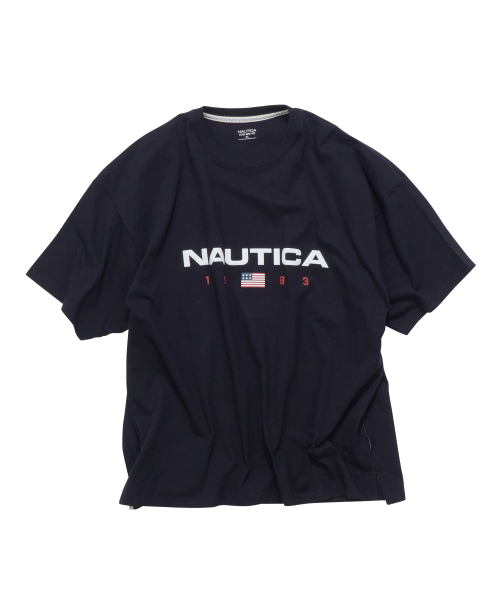 Футболка с флаговым лого 83 Navy NTS4786NAZ