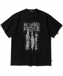 Wrong People T-Shirts - Black