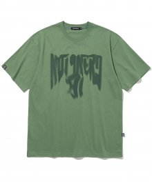 Blur Logo T-Shirts - Green