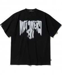 Blur Logo T-Shirts - Black