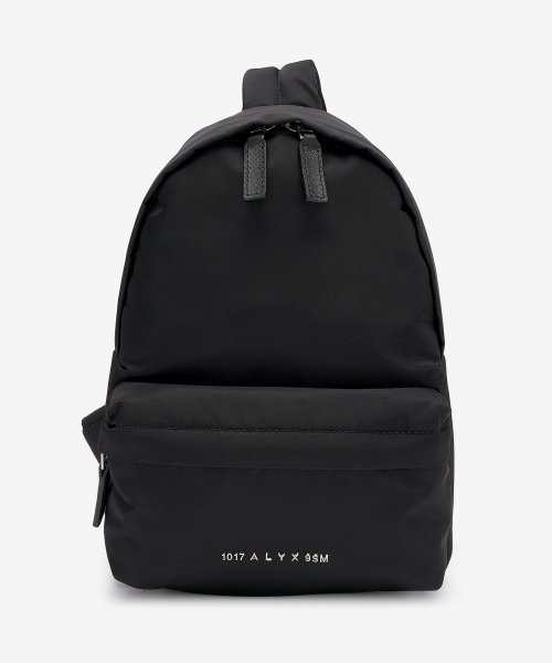 Black store buckle backpack