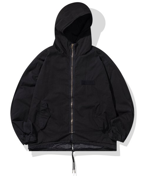 винтаж M-51 FISHTAIL HOOD PARKA - черный