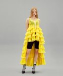 듀이듀이(DEWEDEWE) [주문제작] 레몬 시스루 드레스