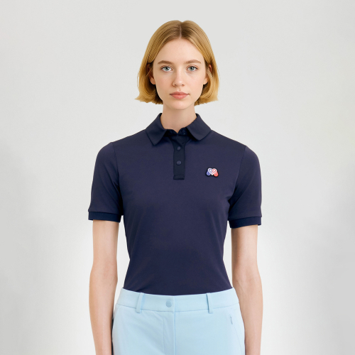 Basic поло Pique Shirts_Navy