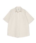 브루먼(BRUMAN) Cotton Short Sleeve Shirt (Cream)
