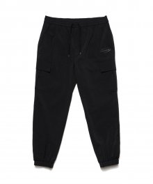 LIGHT STRETCH CARGO PANTS BLACK