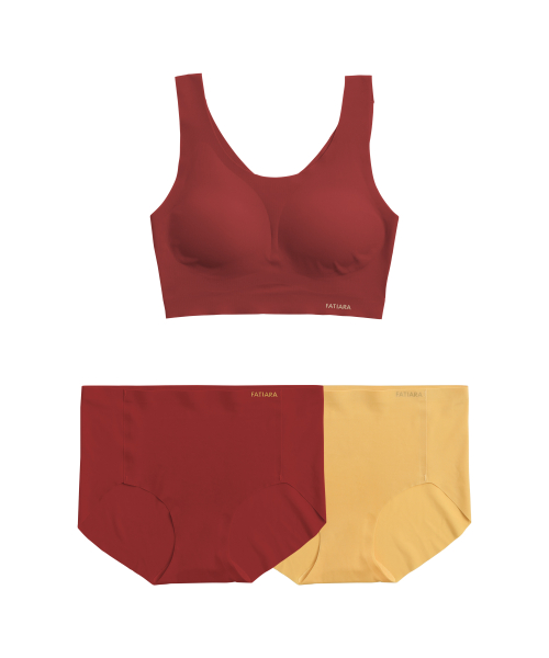 BRIO BRALETTE TRIANGLE PANTY 1+2 PACKAGE SET
