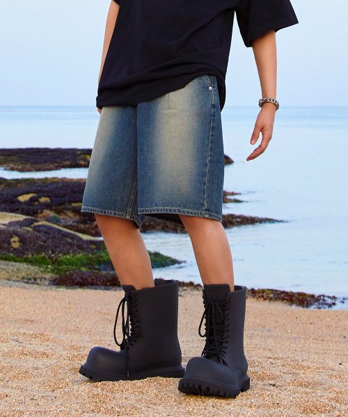 Джинсовые шорты-бермуды Dart Bermuda Denim Half Pants Summer Sand