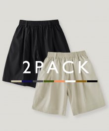 [PACKAGE]버뮤다 원턱 하프 팬츠_8Color