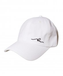 [unisex]SLEEPING COTTON WHITE BALL CAP