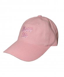 SPELLING POWDER PINK BALL CAP