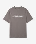 어 콜드 월(A COLD WALL) 남성 로고 프린트 반소매 티셔츠 - 그레이 / ACWMTS092MIDGRE