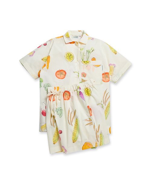 ◆SNAPPY CUDDLE◆ Al dente Pomodoro Pajama Set 스내피커들(SNAPPY CUDDLE) Al dente Pomodoro Pajama Set