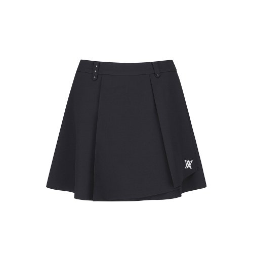 MUSINSA公式 | ANEW GOLF WOMEN BUBBLE FLARE SKIRT_BK