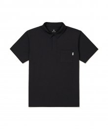 S23MMTPS14 퀵드라이 반팔 폴로 티셔츠 Black
