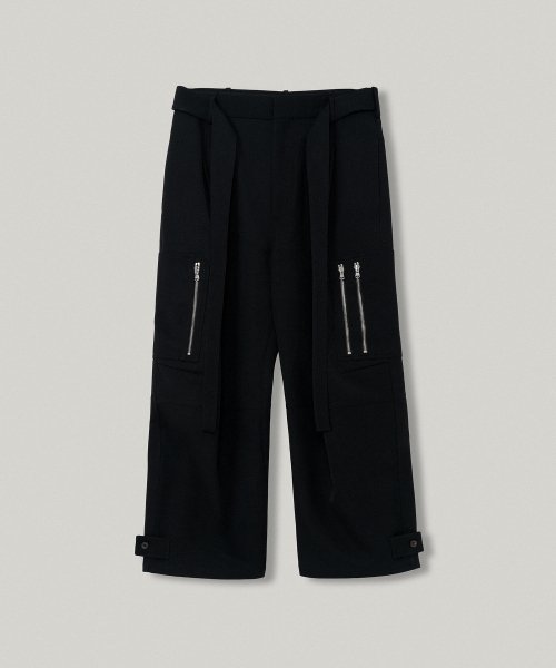 BAUHAUS Zip Cargo брюки in черный