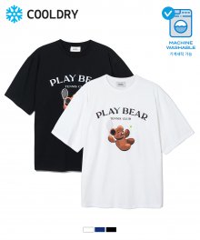 플레이 베어(테니스클럽) 숏 슬리브 티셔츠_3 COLOR COOSTS246