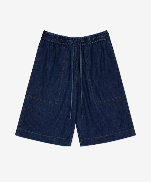 新品！STUDIO NICHOLSON WASHED DENIM ショートパンツ MUSINSA公式 | STUDIO NICHOLSON ウォッシュデニムショートパンツ