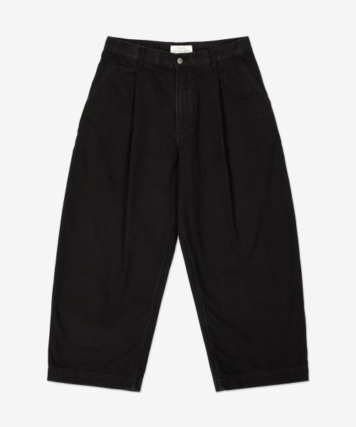 MUSINSA | スタジオ ニコルソン Men's Puch Denim Pants - Black