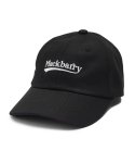 맥베리(MACK BARRY) Signature LOGO BALL CAP BLACK