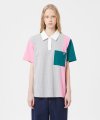 Color Scheme Collar T-shirt (for Unisex)_QUTAX23451GYM