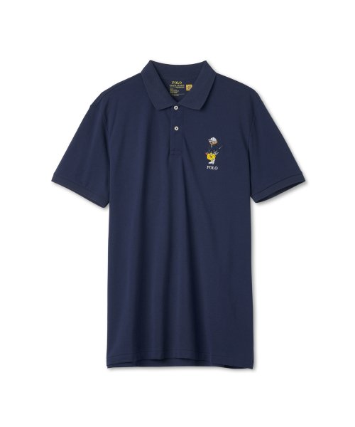 Поло Custom Slim Performance Bear - Navy