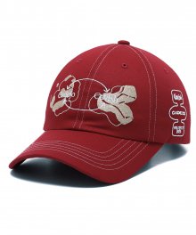 CADEJO STITCH POINT CAP RED(CV2DSUAB25B)