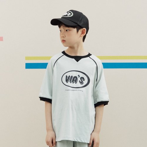 비아셉템버(VIASEPTEMBER) 래그 하프 티셔츠 민트 - 31,000 | 무신사 스토어