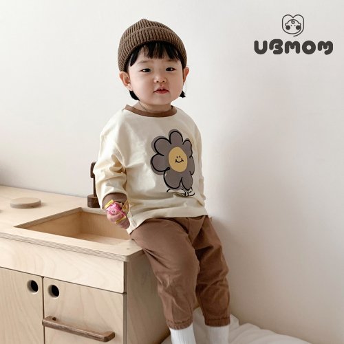 유비맘(UBMOM) 유아동 유아복 달달도넛 9부 조거상하세트 - 26,900 | 무신사 스토어