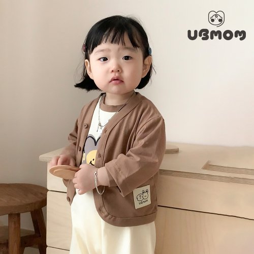 유비맘(UBMOM) 유아동 유아복 달달도넛 가디건(초코) - 18,900 | 무신사 스토어