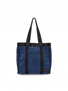 REVERSIBLE SQUARE TOTE BAG IN BLUE