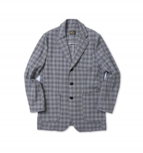 черный PP Gingham Check blazer