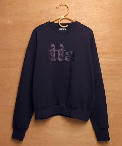 tow tow archive☆GARDEN EMB THUMBHOLE SWEATSHIRTS GARDEN EMB THUMBHOLE SWEATSHIRTS-ECRU - towtow.archive | 60