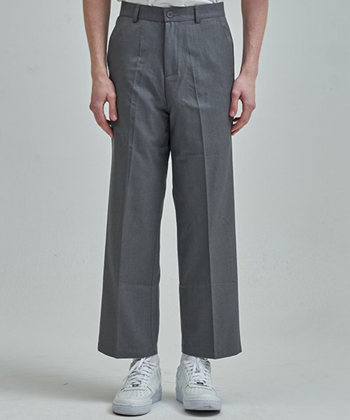 Слаксы без защипов Grey