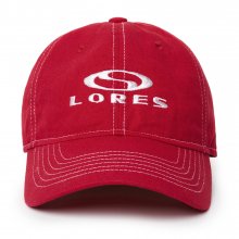 Advanced Contrast Stitched Cap - Red