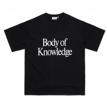 Knowledge S/S Tee - Black