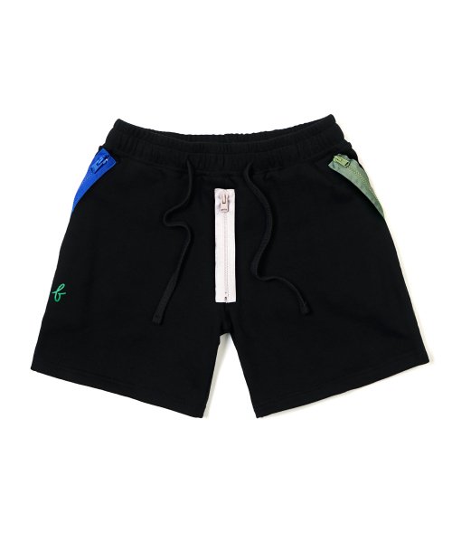 Black blue sales shorts