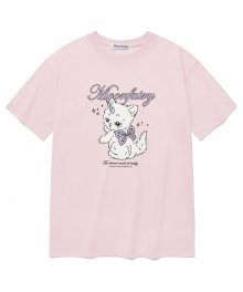 MF FAIRY CAT TEE-PINK